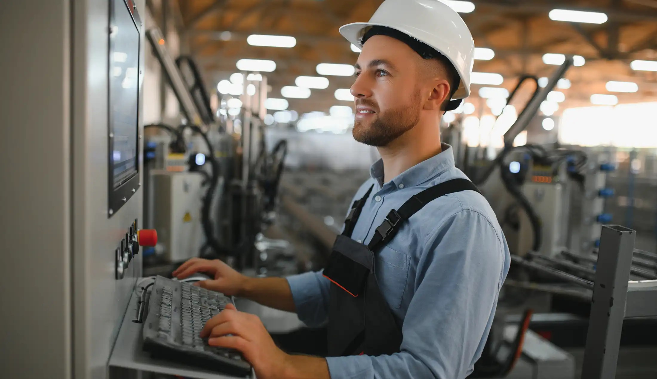 Smart factory worker