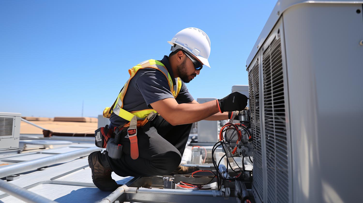 Skilled professional in repairing and maintaining cooling systems for industrial settings.